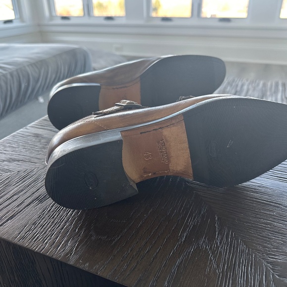 Jose Real Light Brown Buckle Shoes EU Size 43 main image 6